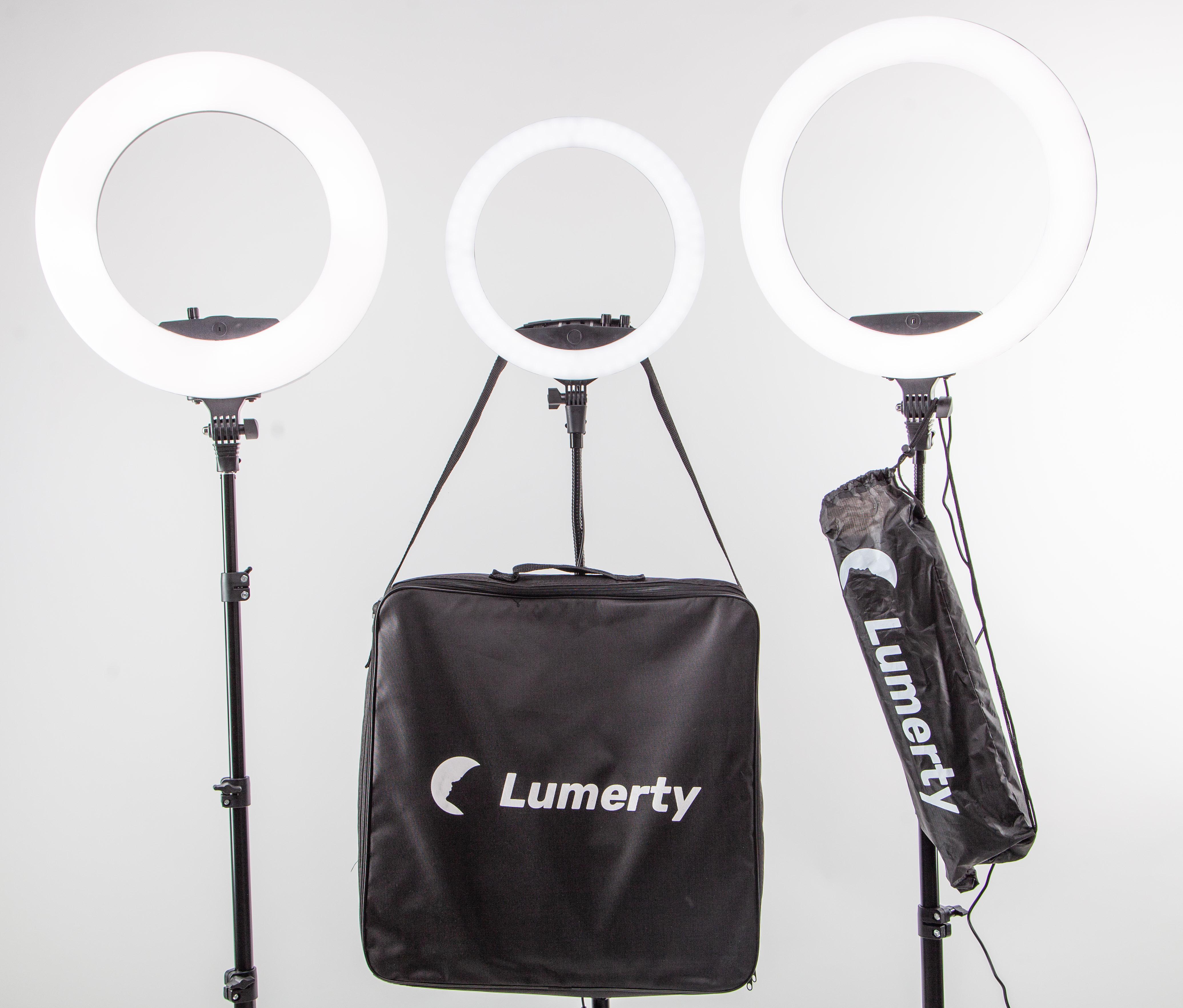 Лампа кільцева Led Lumerty 75 W для блогерів 45 см - фото 8