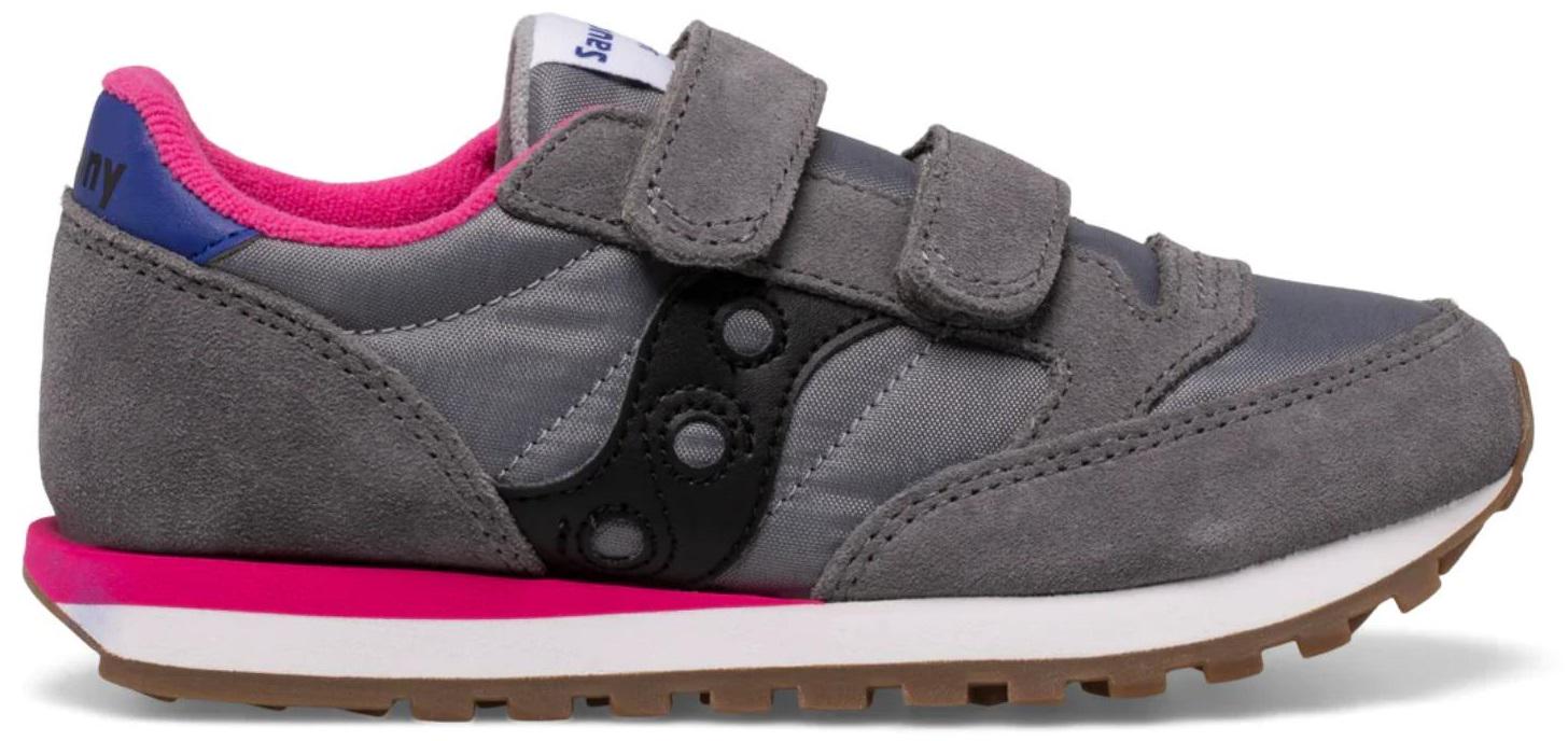 Кроссовки женские Saucony Jazz Double р. 37 24,2 см Grey/Black/Purple