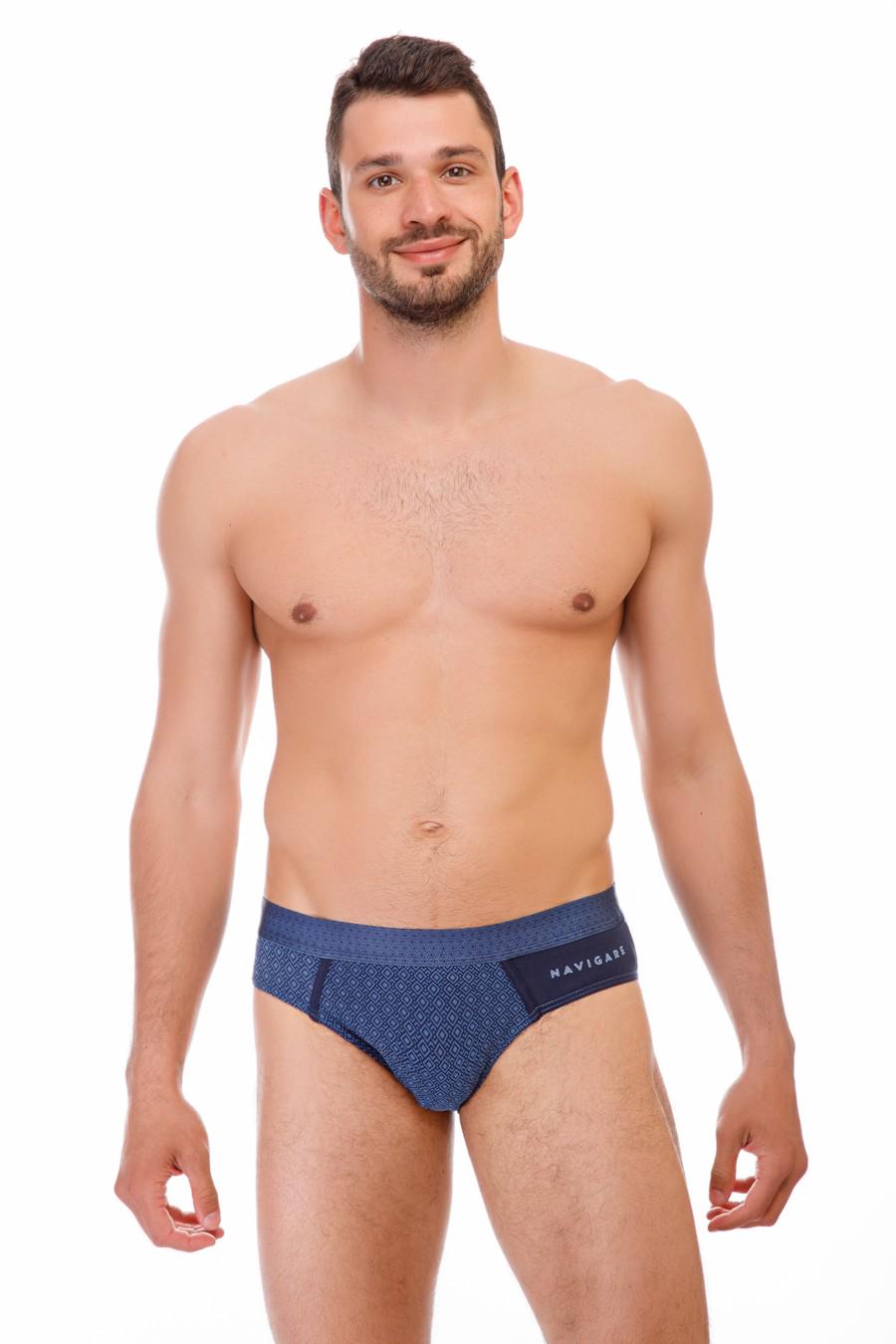 Трусы слип Navigare р. 48/M Джинсовый (61298)