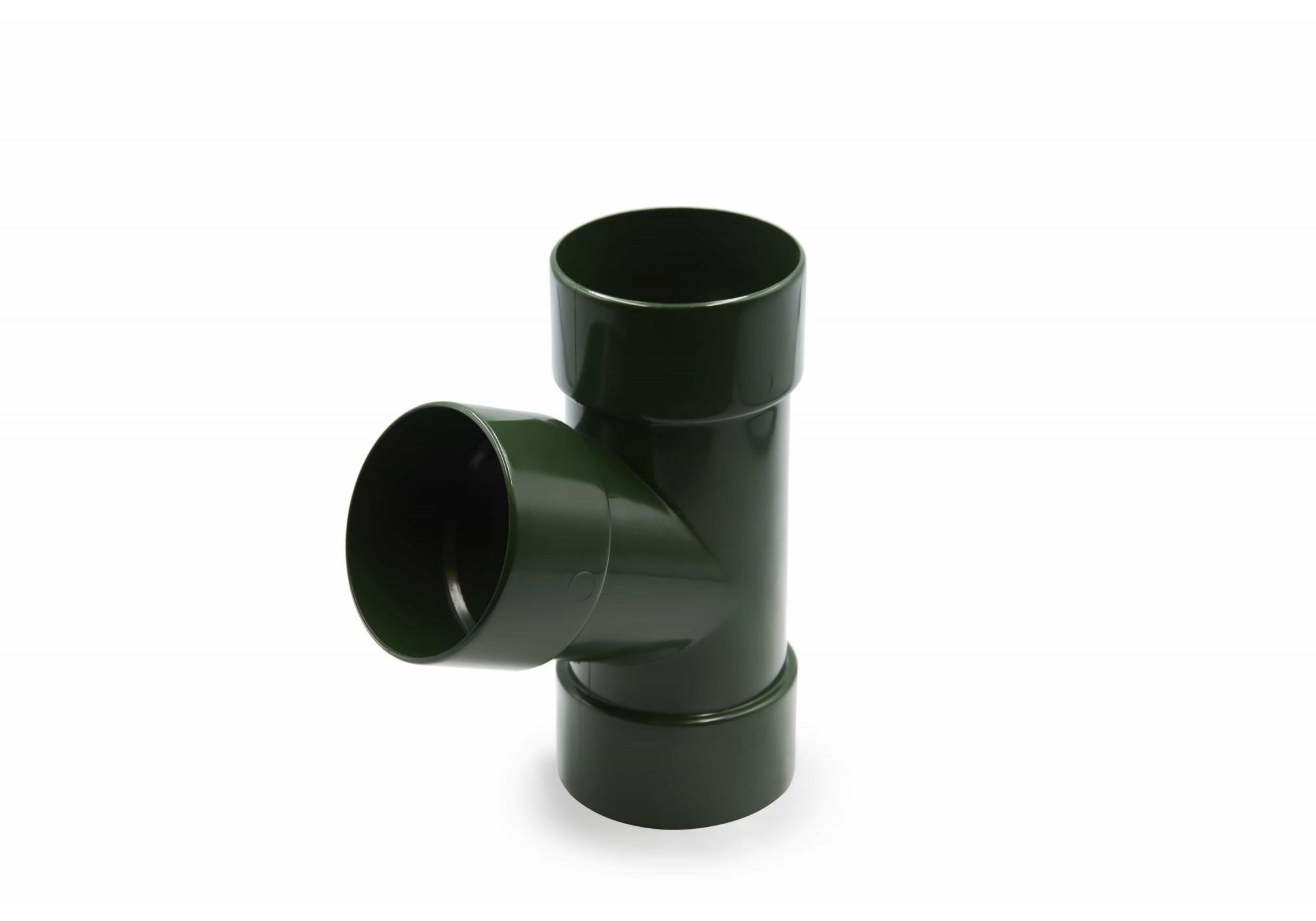 Тройник RAINWAY 67° 100 мм 130/100 Зеленый (231120230624)