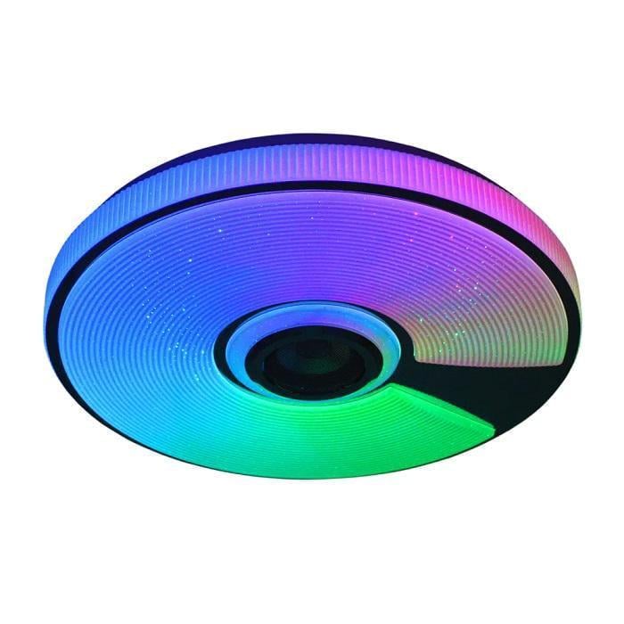 LED-люстра музична ESLLSE SONG RGB 40W R SMART 330x65 220V IP20 White/Chrome Shiny (27712889)