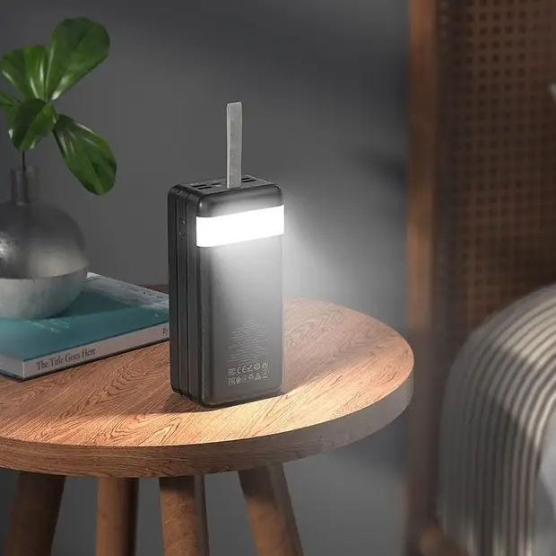 Повербанк Hoco J86B с фонариком 60000 mAh (2398501468) - фото 7