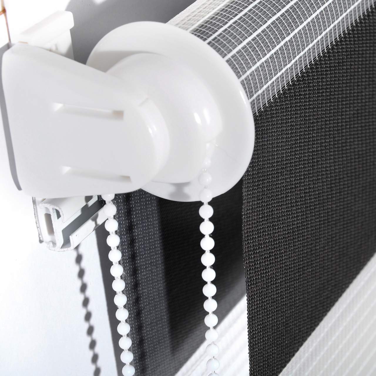 Ролета день-ночь TyulPan 70x170 см Тёмно-серый - фото 3 Ролета день-ночь TyulPan 70x170 см Тёмно-серый - фото 3