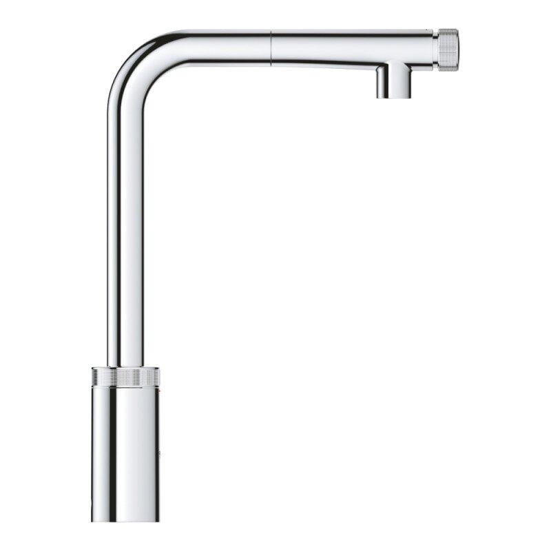 Cмеситель для кухни Grohe Minta SmartControl 31613000 с видвижной лейкой Хром (71826) - фото 3