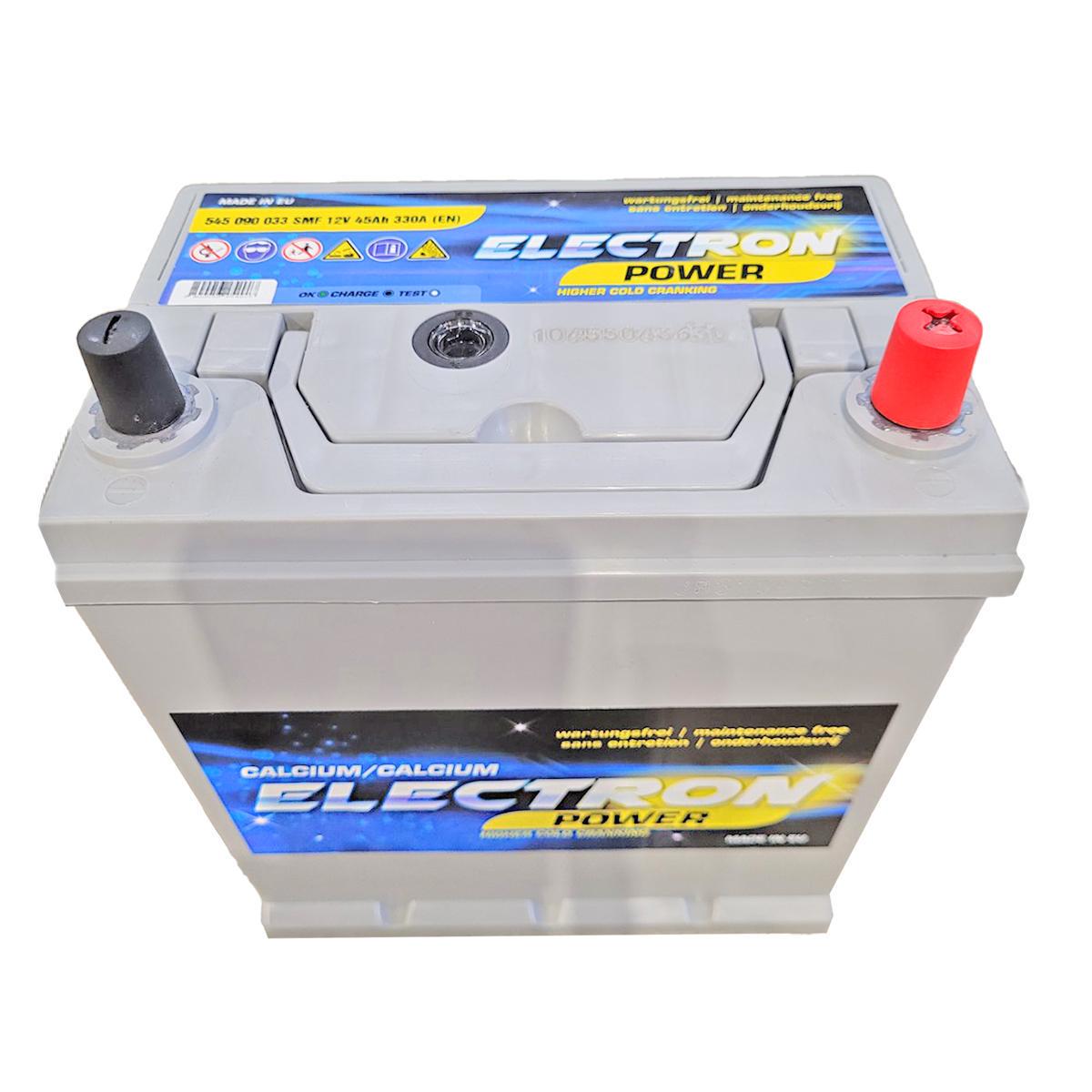 Аккумулятор автомобильный ELECTRON POWER HP 545090033SMF 6СТ-45Ah ASIA АзЭ 330 А (158433)