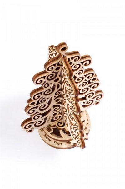 Пазл механічний 3D UGEARS Ялинка новорічна (2253) - фото 3 Пазл механічний 3D UGEARS Ялинка новорічна (2253) - фото 3