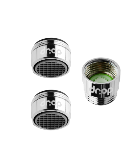 Набор для экономии воды Drop PM2+1G 58% насадка для душа/аэраторы 2 шт. (250245) Набор для экономии воды Drop PM2+1G 58% насадка для душа/аэраторы 2 шт. (250245)