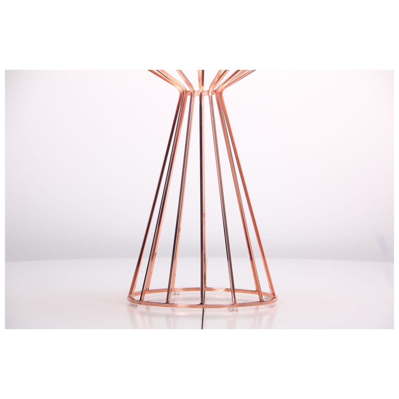 Стол Canary glass top Rose gold - фото 6