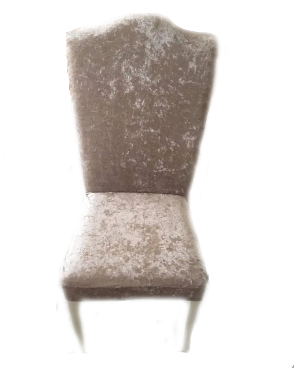 Чохол на стілець універсальний Велюр 50652 Кавовий (8-6-4500377)