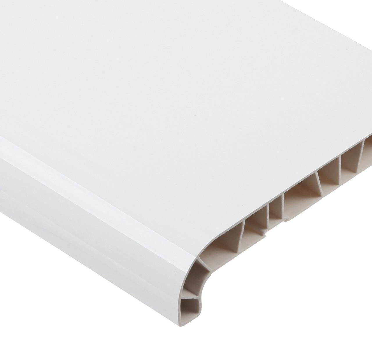 Підвіконня Fachmann Mriya ПВХ 570 мм Білий глянецевий - фото 3 Підвіконня Fachmann Mriya ПВХ 570 мм Білий глянецевий - фото 3