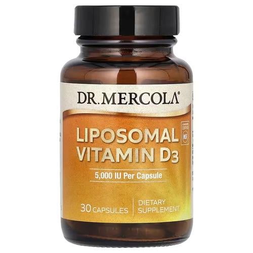 Витамин D Dr. Mercola Liposomal Vitamin D3 5000 IU 30 капс. (MCL-01699)