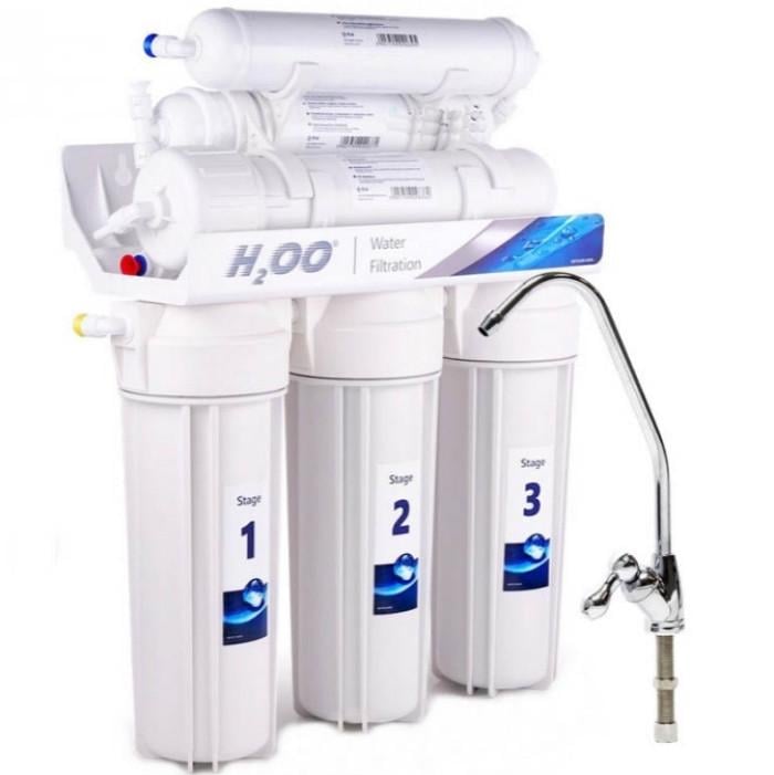 Фильтр обратного осмоса Aquafilter RX-RO6-H2OO (5222) Фильтр обратного осмоса Aquafilter RX-RO6-H2OO (5222)