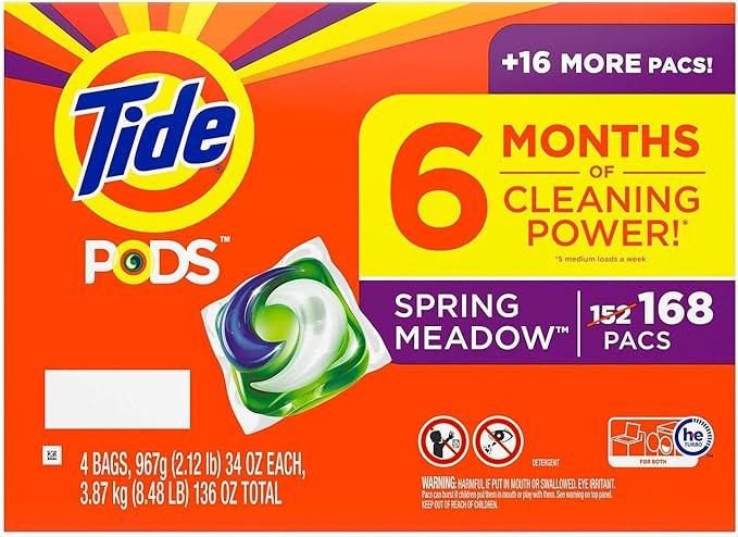 Капсули для прання Tide PODS Spring Meadow 168 шт.