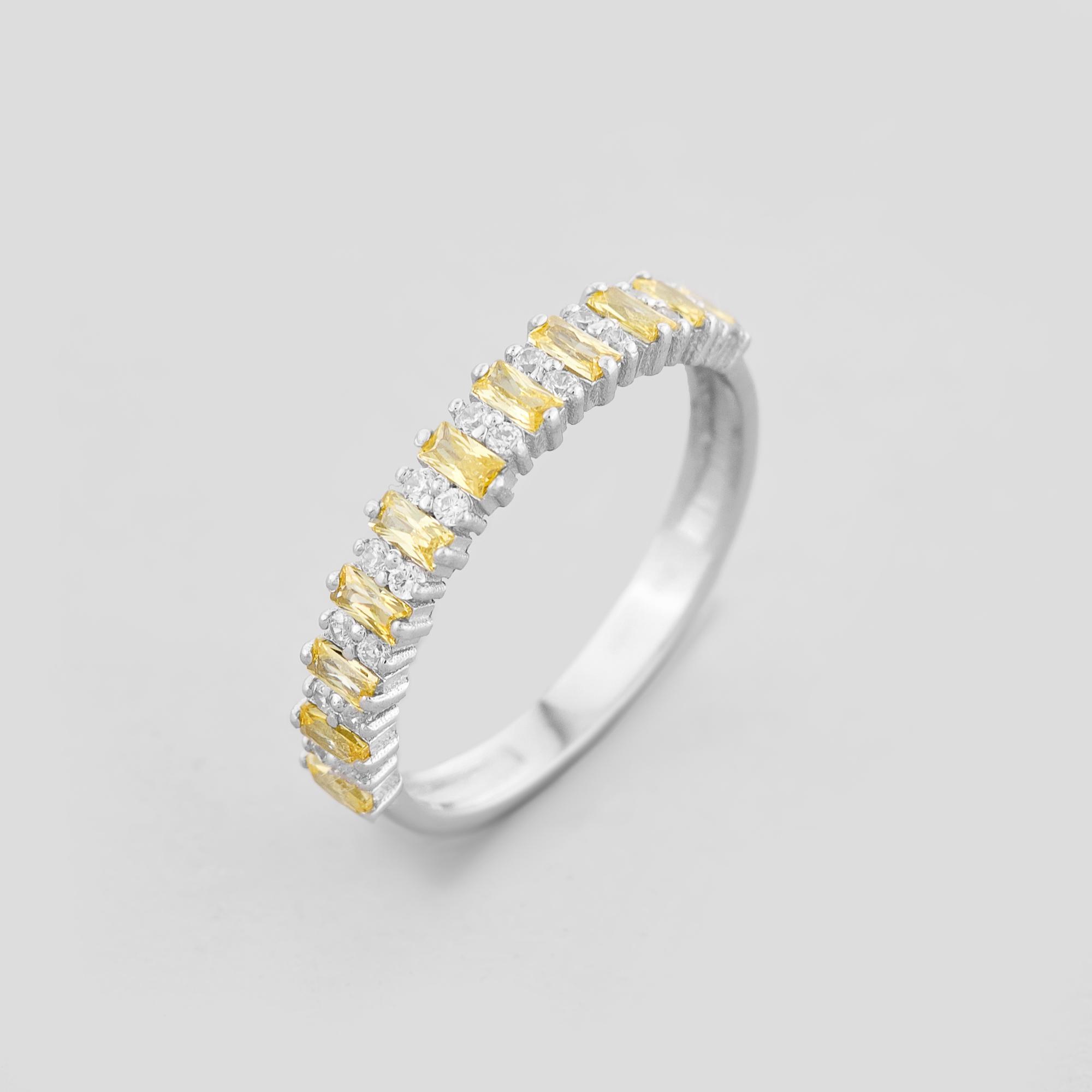 Серебряное кольцо Minimal Солнечная страсть р. 18,5 (18222) Серебряное кольцо Minimal Солнечная страсть р. 18,5 (18222)