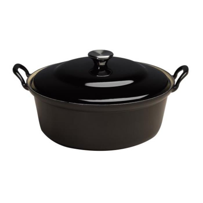 Кастрюля жаропрочная Le Creuset 20 см 1,3 л Черный