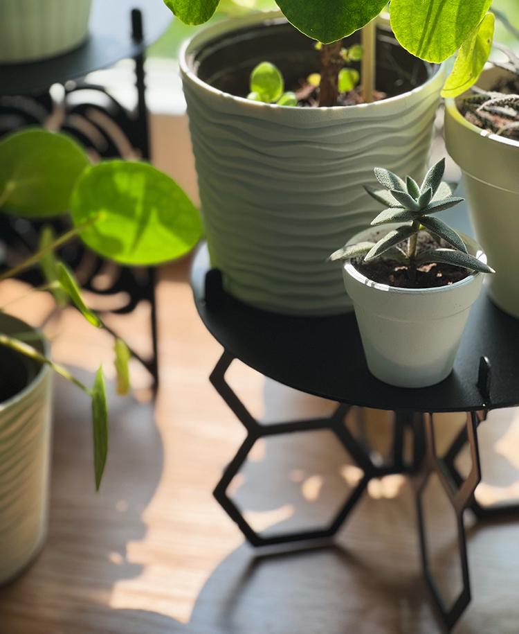 Подставка металлическая для вазонов NC Home Stand Черный (110399) - фото 2 Подставка металлическая для вазонов NC Home Stand Черный (110399) - фото 2