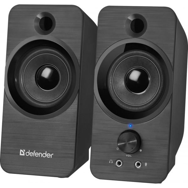 Колонки для ПК 2.0 Defender SPK 190 8 Вт USB/3,5 мм Черный (564028) Колонки для ПК 2.0 Defender SPK 190 8 Вт USB/3,5 мм Черный (564028)