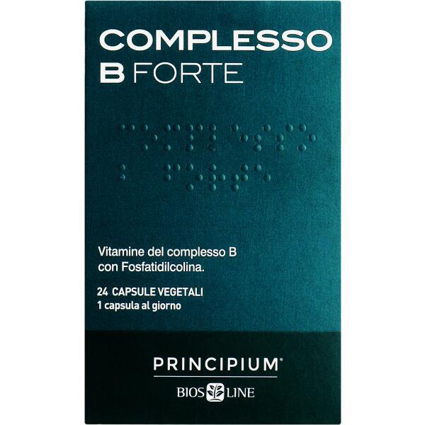 В комплекс Bios Line Principium Complesso B Forte 24 Veg Caps