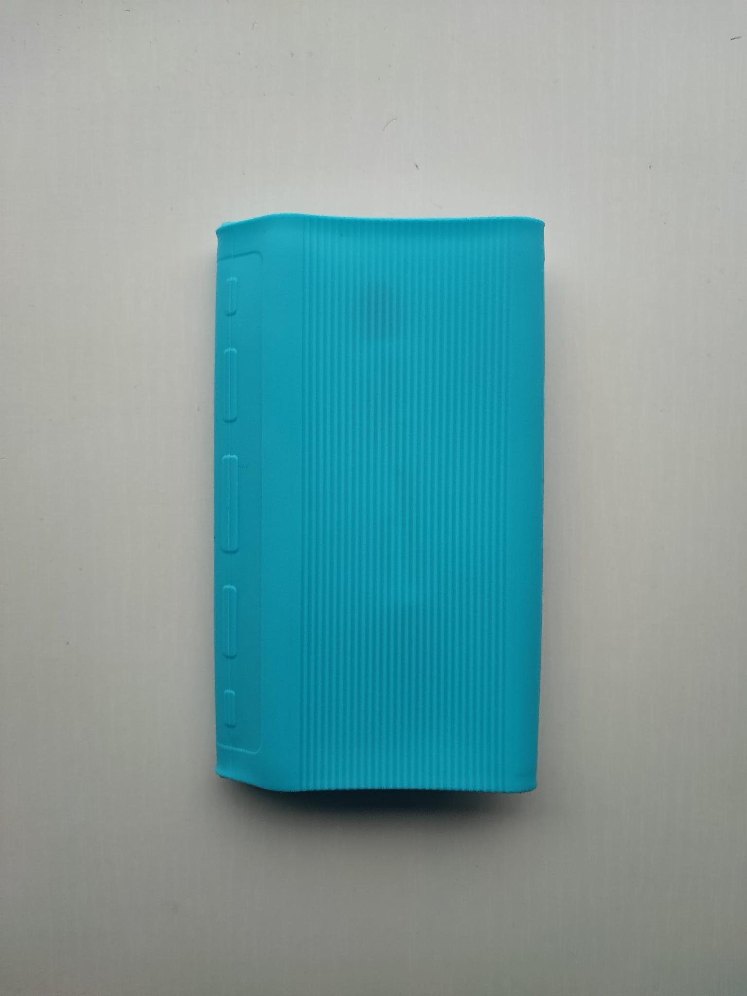 Чохол для повербанка Xiaomi 3 30000 mAh PB3018ZM 24W рифлений Блакитний (2625P) - фото 2