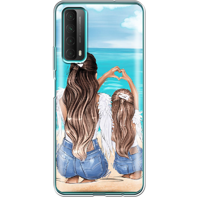Чехол Boxface Huawei P Smart 2021 Family Vacation Прозрачный силикон (41133-up2380-41133)