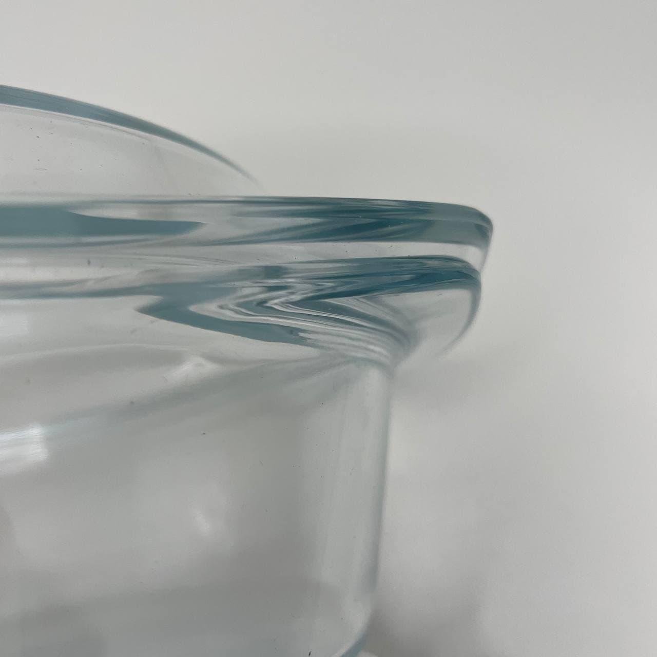 Набор жаростойких стеклянных кастрюль с крышкой 1,0л / 1,5л / 2,0 л - фото 2