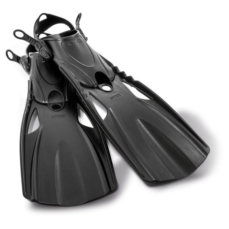 Ласти для плавання Intex Medium Super Sport Fins р. 38-40 Чорний (55634)