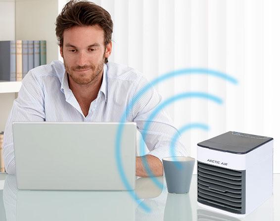 Міні-кондиціонер портативний Rovus Arctic Air 4в1 з підсвіткою (6-18-pr2254786002) - фото 3 Міні-кондиціонер портативний Rovus Arctic Air 4в1 з підсвіткою (6-18-pr2254786002) - фото 3