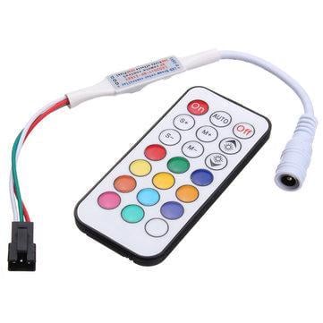 Контроллер Prolum SPI RGB 21 кнопка RF 6A 3Pin (29014707)