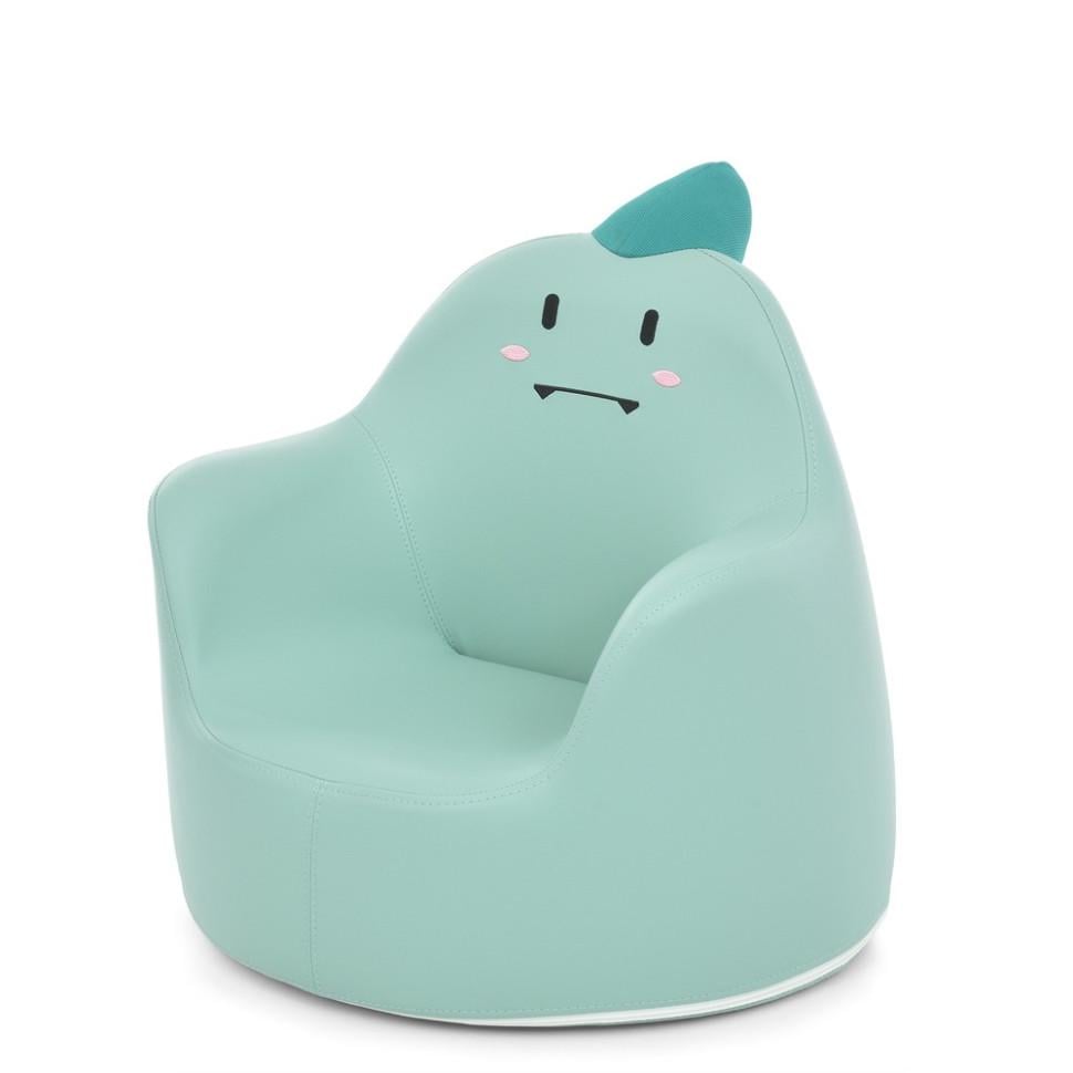 Детское кресло-пуфик Bambi комбинированный Салатовый (KL-154-R-24)