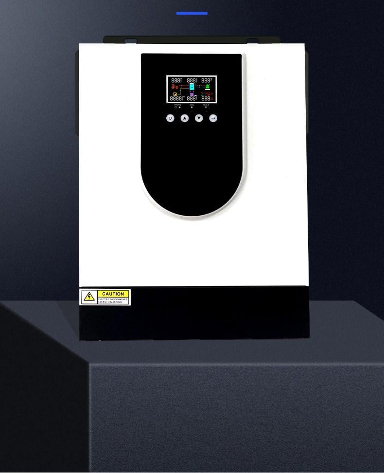 Інвертор гібридний 6,2 кВт 48V WI-FI модуль чиста синусоїда MPPT для сонячних панелей (0104) - фото 3 Інвертор гібридний 6,2 кВт 48V WI-FI модуль чиста синусоїда MPPT для сонячних панелей (0104) - фото 3