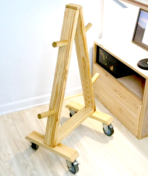 Стойка для дисков из дерева Фитри Бланже (СГА-000201) Стойка для дисков из дерева Фитри Бланже (СГА-000201)