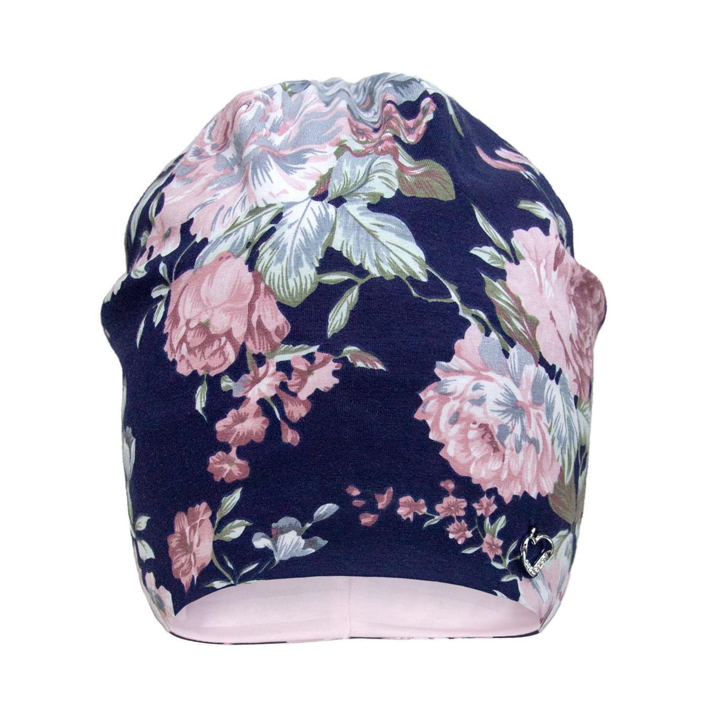 Шапка демисезонная Цветы Девид стар 2161 р. 52