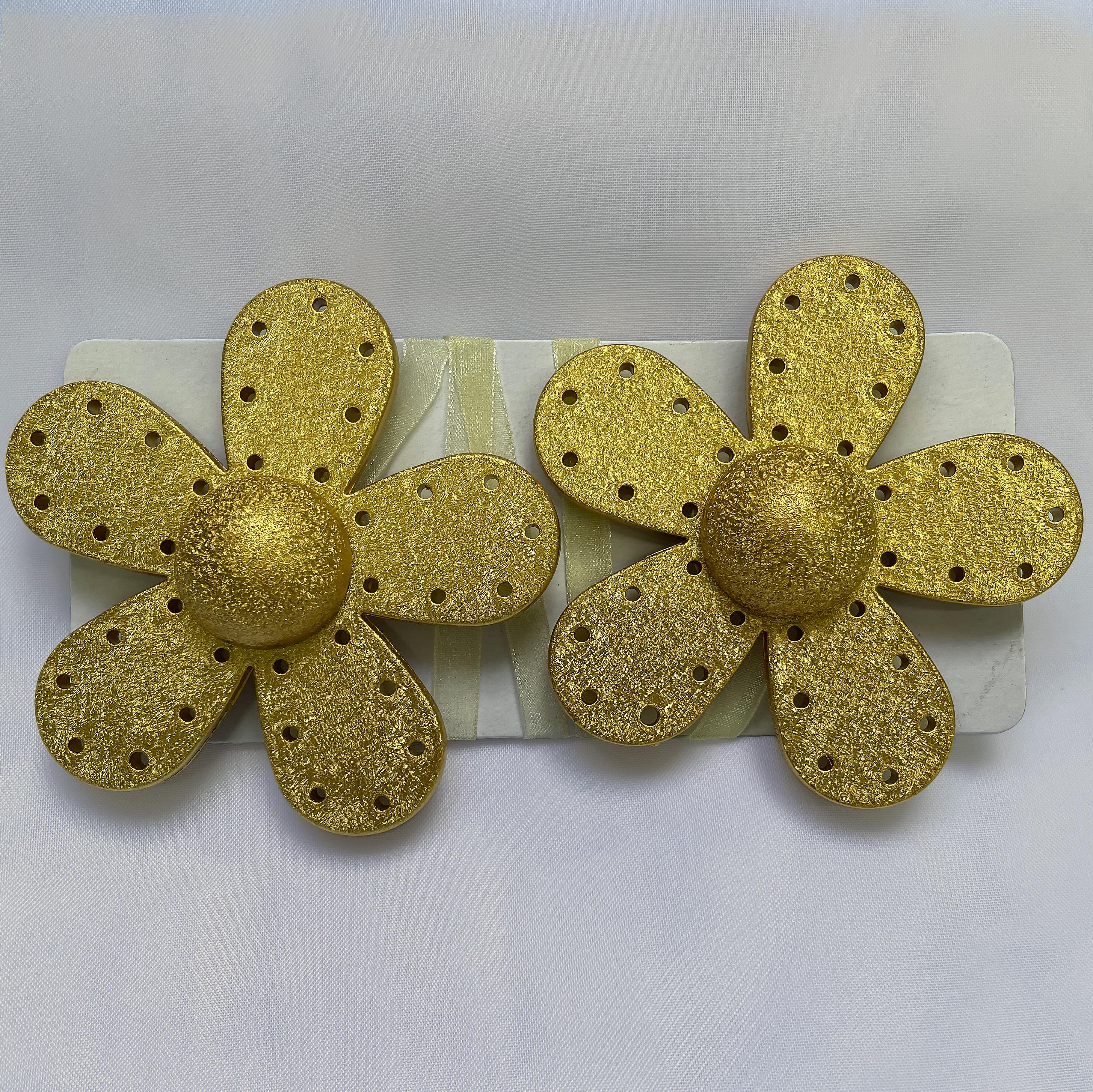 Магниты для штор и гардин Ханна 2 шт. Золотистый (81-166) - фото 6