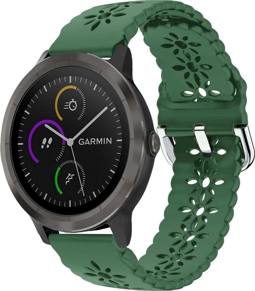 Ремешок Trase для Garmin Vivoactive 3 Green (28823-08)