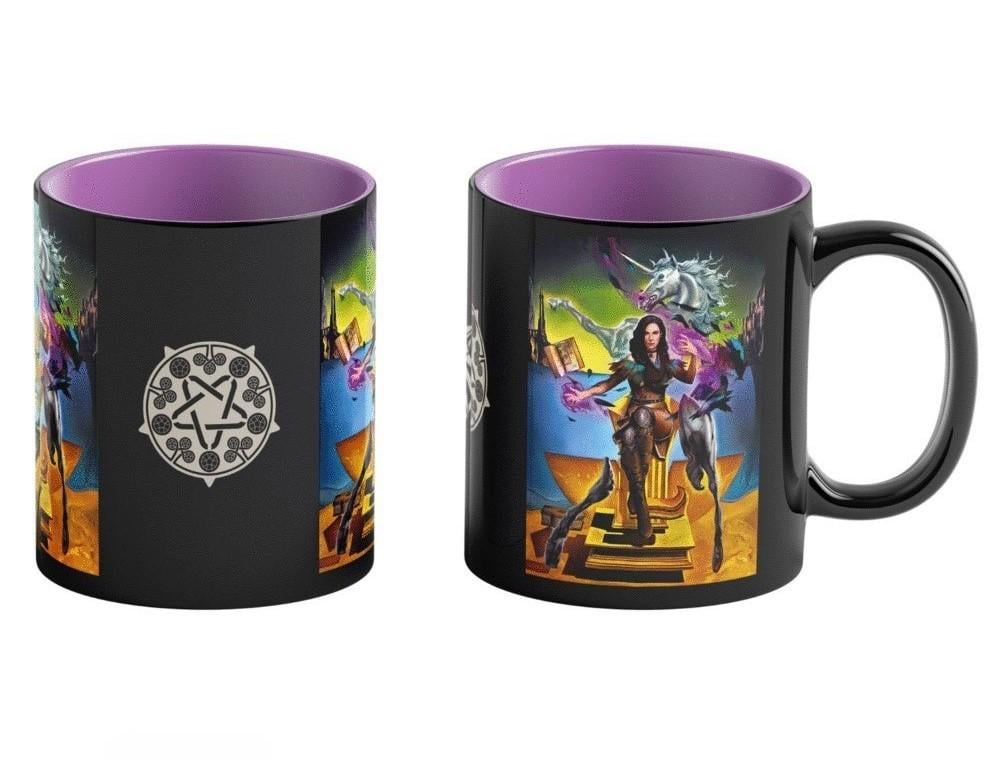 Чашка керамическая Good Loot Game Art Chronicles: The Witcher Yennefer Dali Черный/Фиолетовый (5908305247678) - фото 3