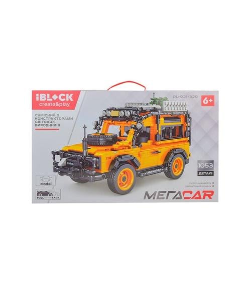 Конструктор Iblock Внедорожник 1053 деталей (PL-921-329)