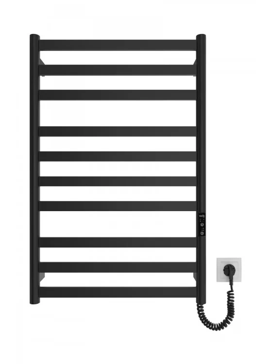 Полотенцесушитель электрический Mario HF York 770х530 мм Черный матовый (2801087089) Полотенцесушитель электрический Mario HF York 770х530 мм Черный матовый (2801087089)
