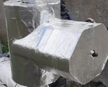 Утеплювач-з'ємна ізоляція Kometa PPS DN400 50 мм пінопластова шкаралупа для фланцевих засувок ДУ 400 мм економія 1700 куб. м газу/рік - фото 6 Утеплювач-з'ємна ізоляція Kometa PPS DN400 50 мм пінопластова шкаралупа для фланцевих засувок ДУ 400 мм економія 1700 куб. м газу/рік - фото 6