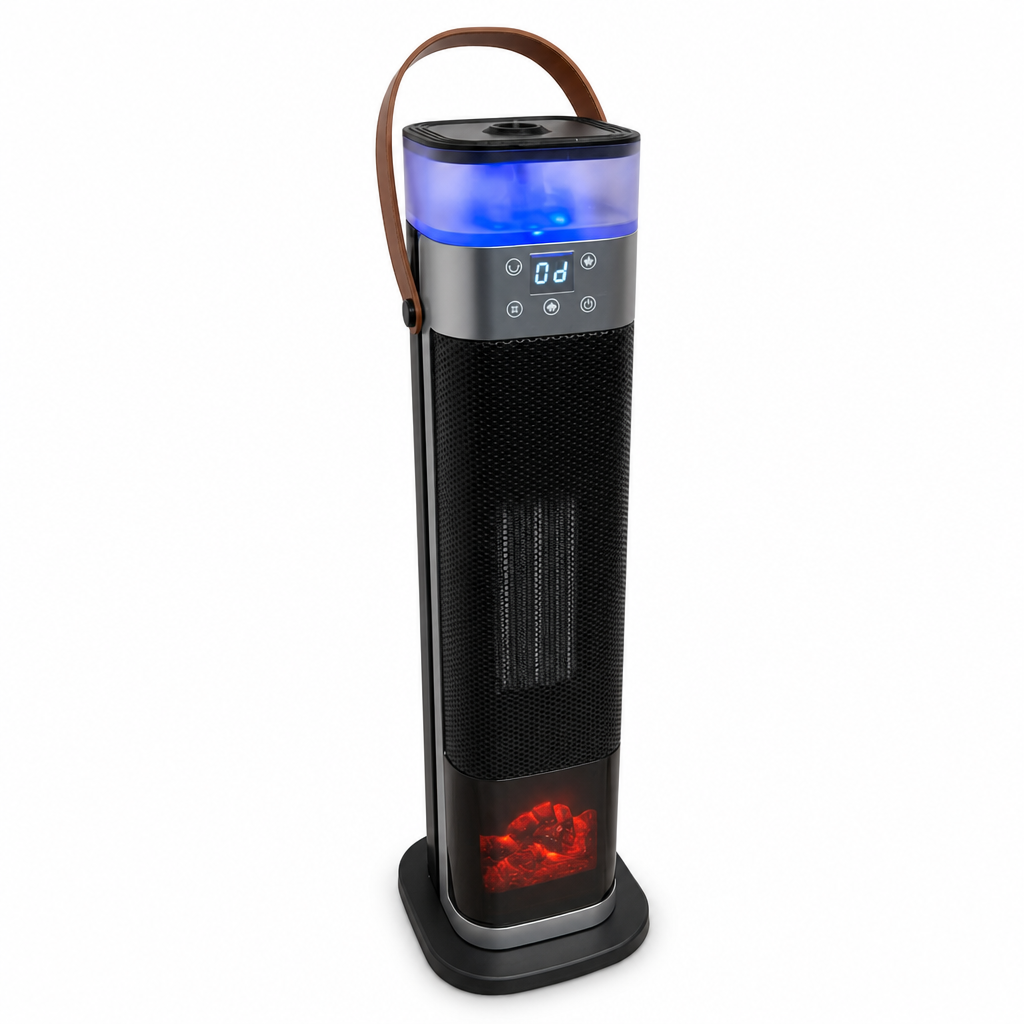 Тепловентилятор с увлажнителем Portable Fan Heater HQN218-28QD керамический 3в1 (105019)