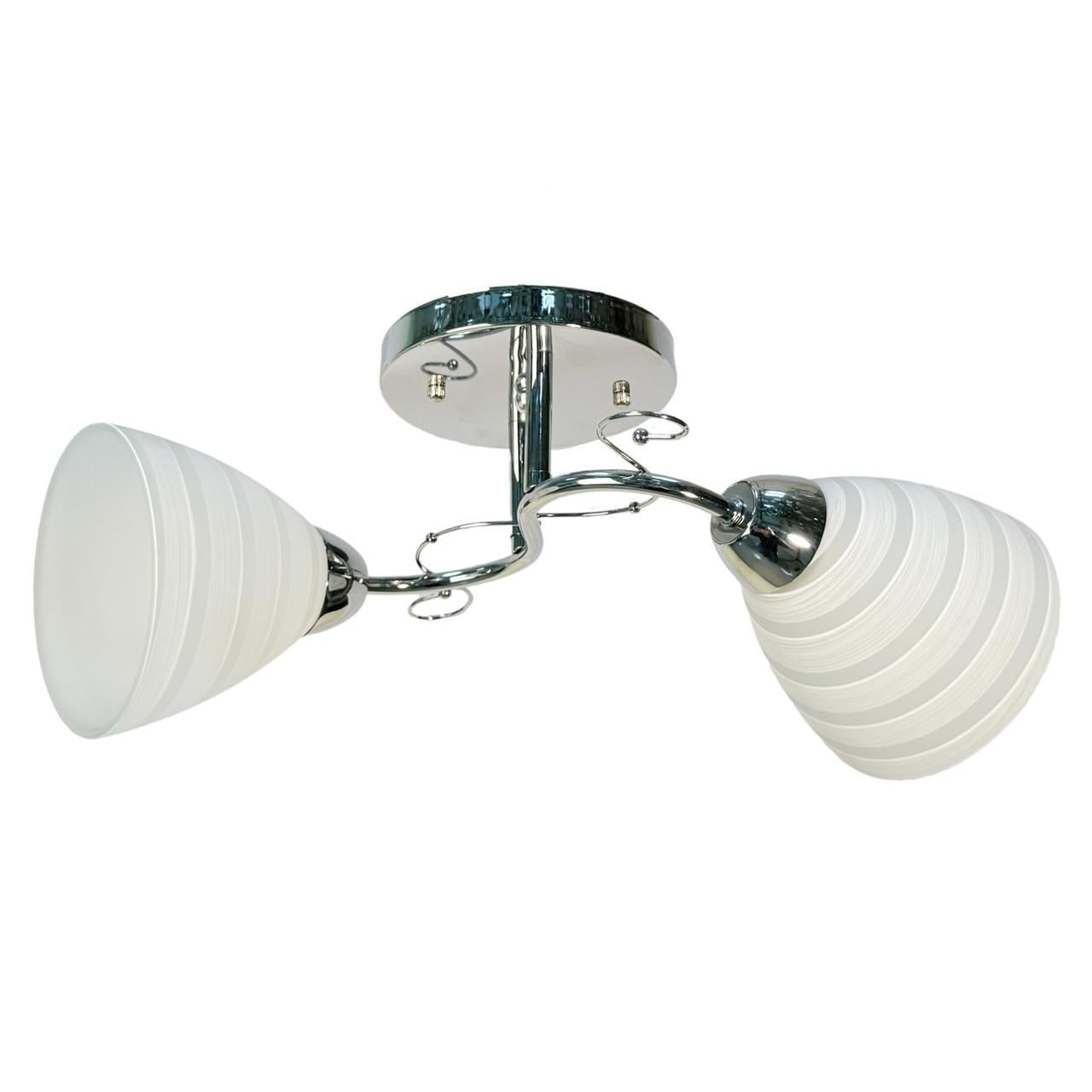 Люстра потолочная на два плафона Svet 4540/2 CR Хром