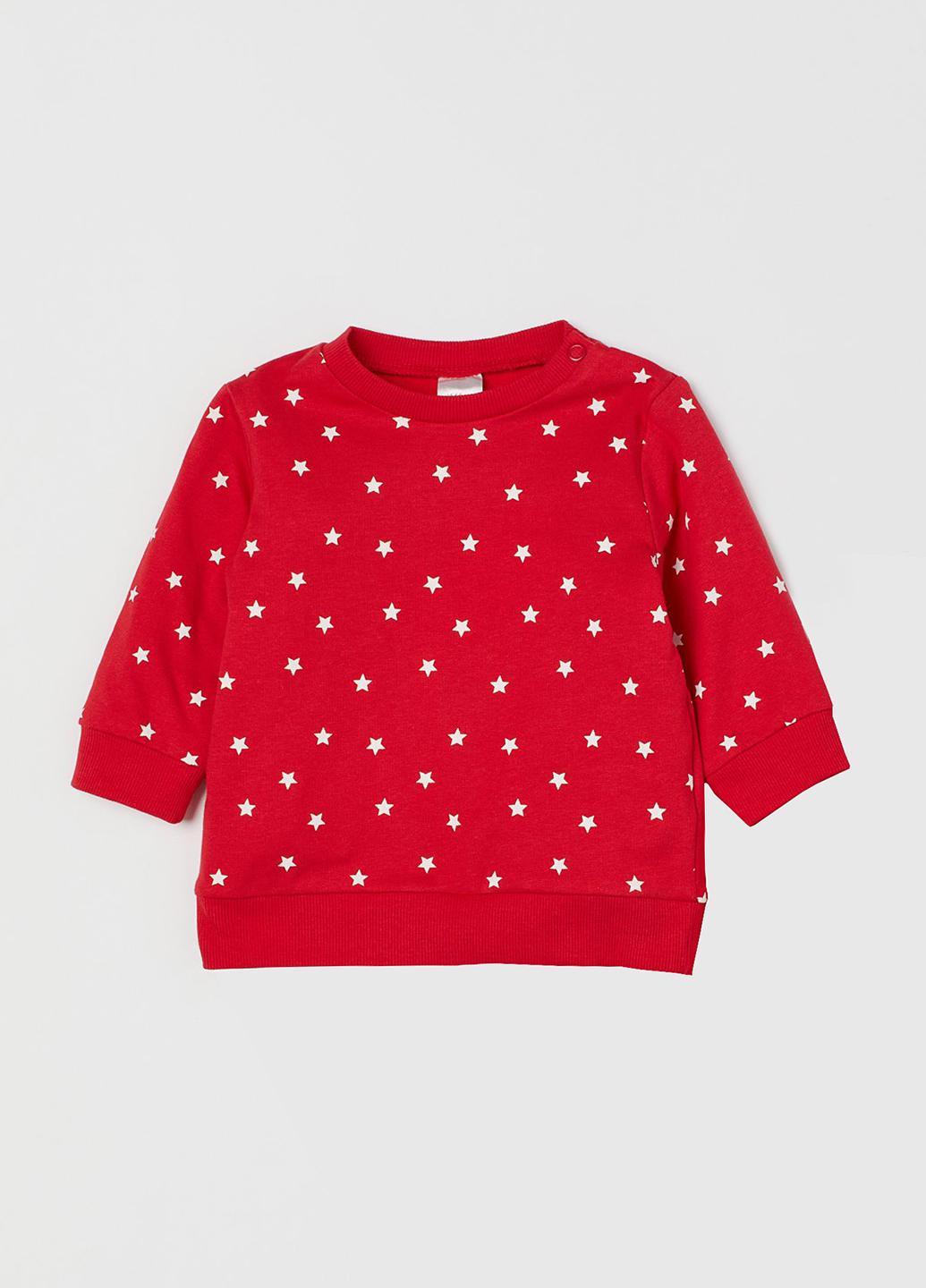 Свитшот H&M 98 см Красный (593434005b49)