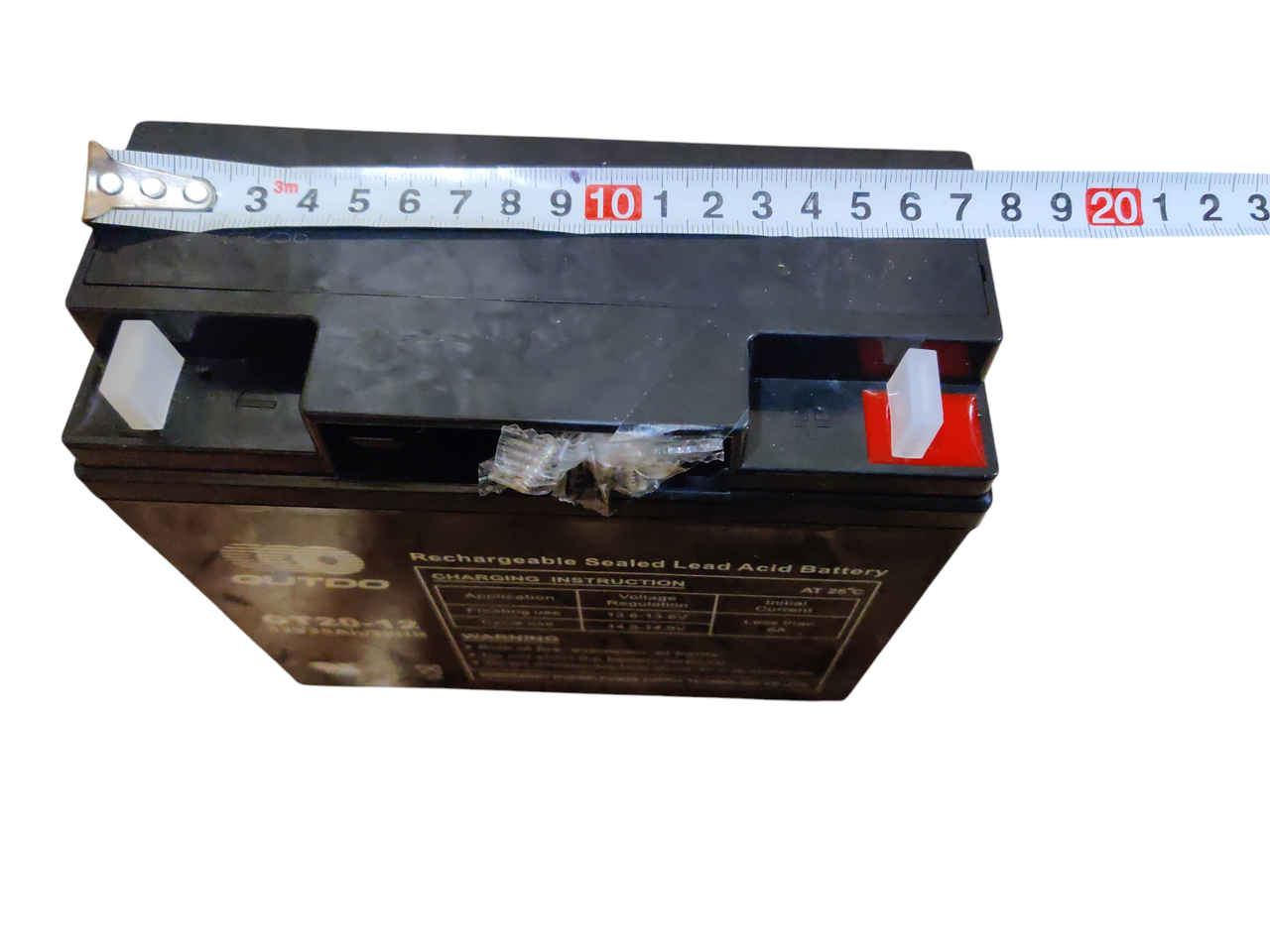 Акумулятор автомобільний OUTDO 12V 20 Ah AGM - фото 4 Акумулятор автомобільний OUTDO 12V 20 Ah AGM - фото 4