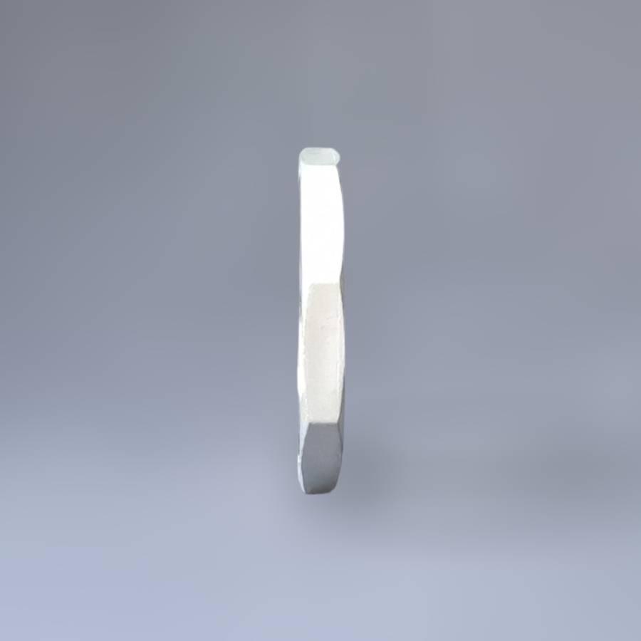 Контргайка нержавеющая резьбовая Ду80 3" восьмигранная н/ж сталь AISI304 DIN 431 BSPP Class 150 - фото 11