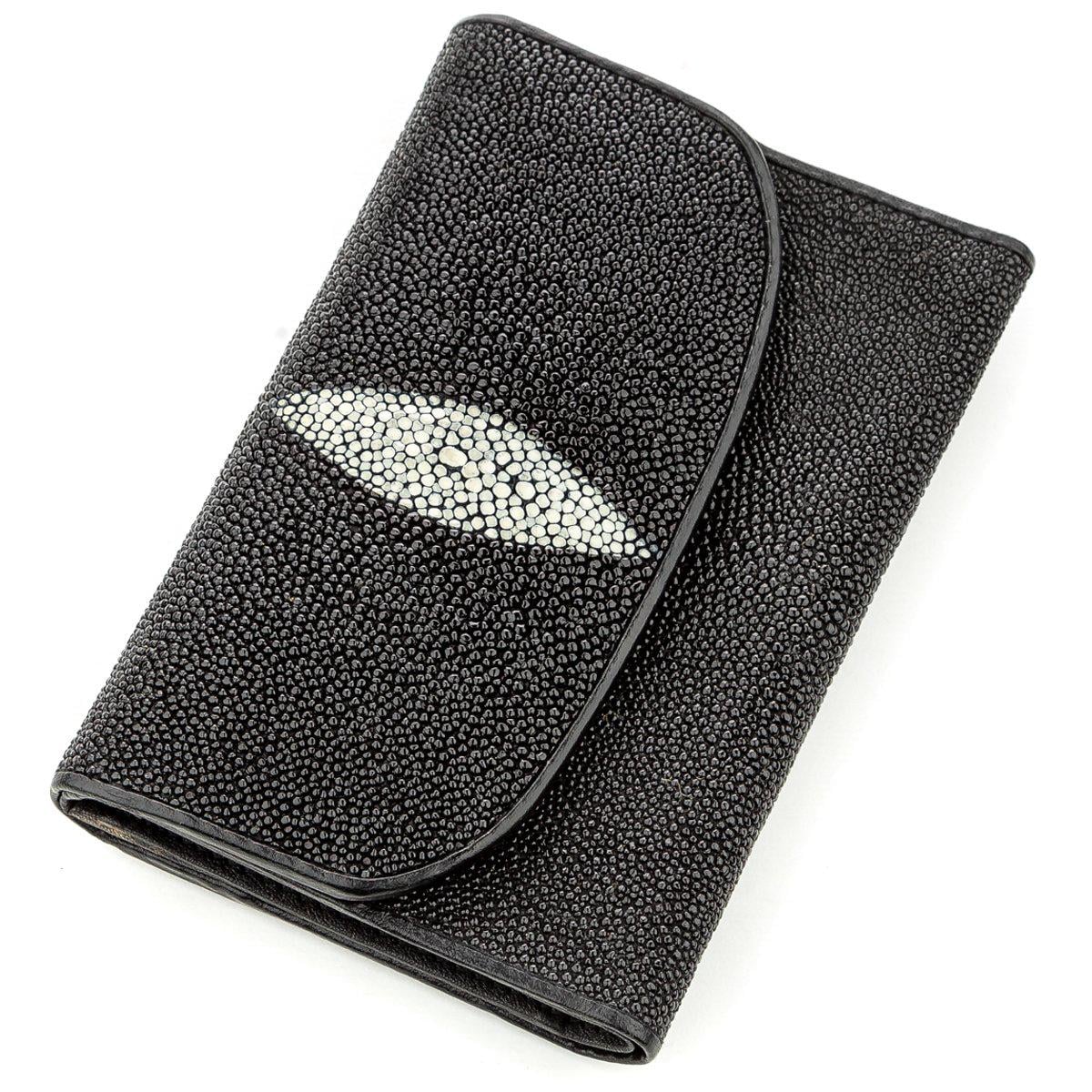 Кошелек Stingray leather 18560 кожа Черный (23848)