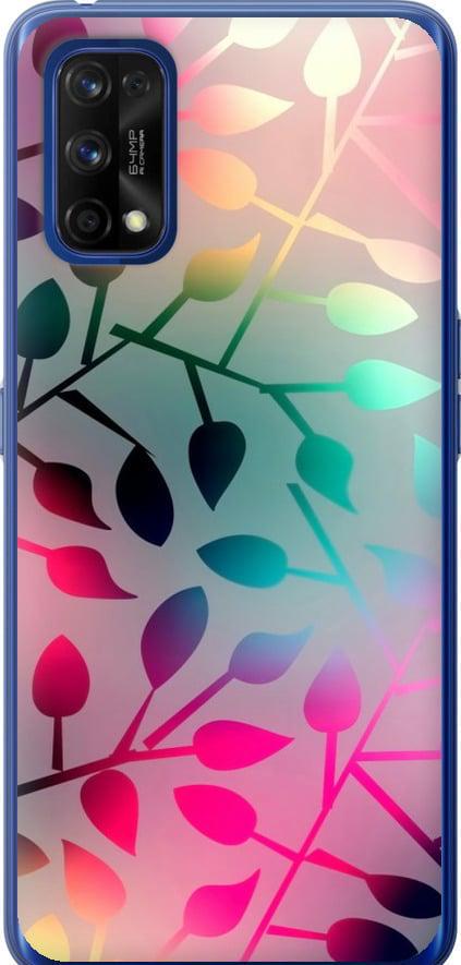 Чехол на Realme 7 Pro Листья (2235u-2082-42517)