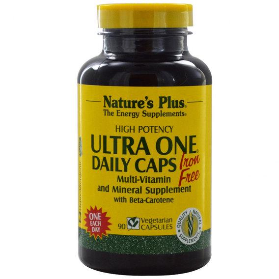 Витаминно-минеральный комплекс Nature's Plus Ultra One Daily Caps Iron Free 90 Caps