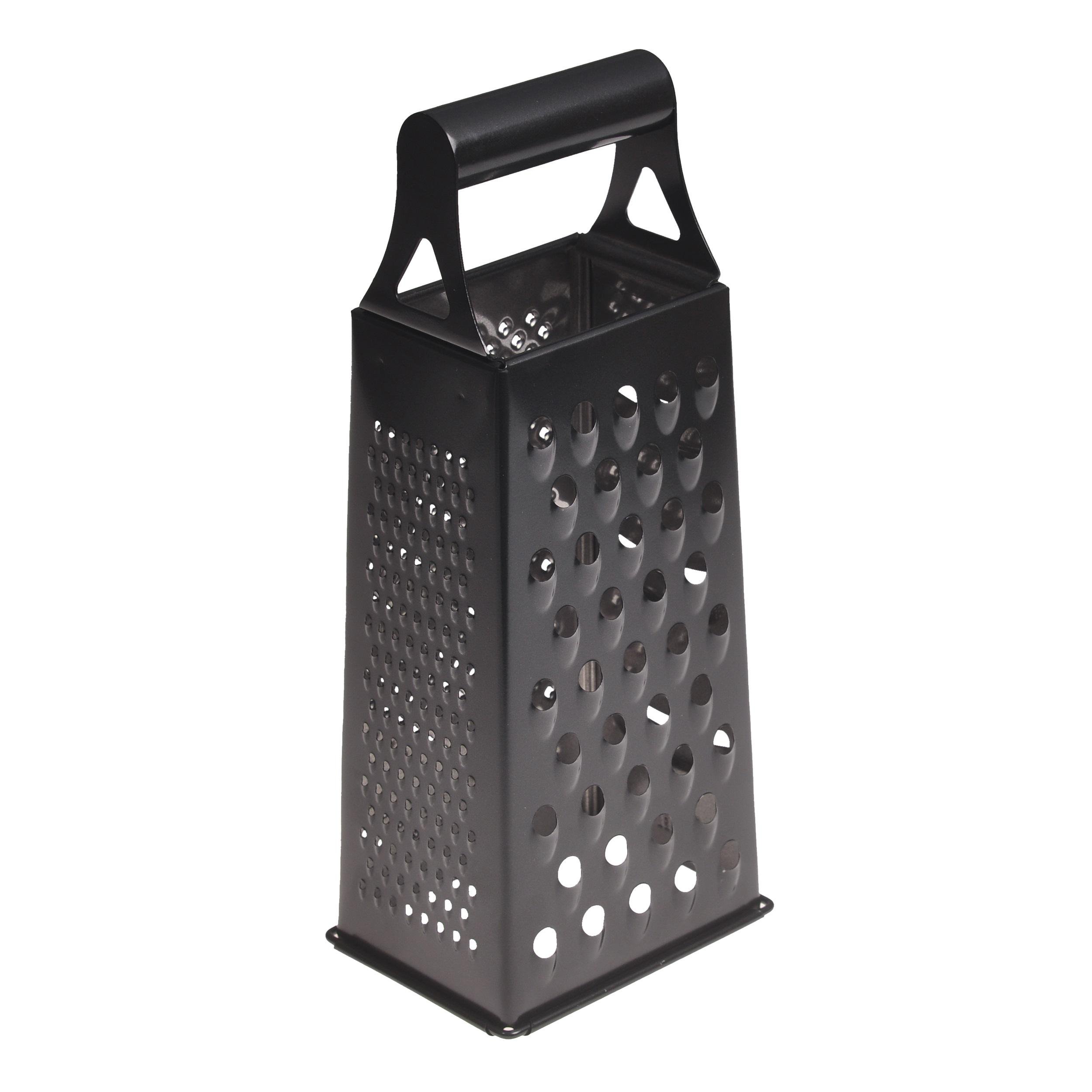 Тертка 4-х гранна з протиковзкою основою Ofenbach КМ-100103 з нержавіючої сталі 24х8х10,5 см Сталевий (150-84-100103)