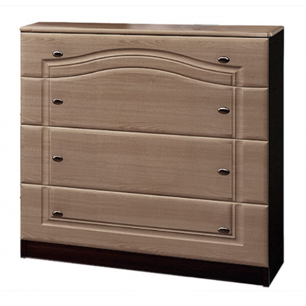 Комод с ящиками Modern Николь 4Ш из ДСП и МДФ Шоколад