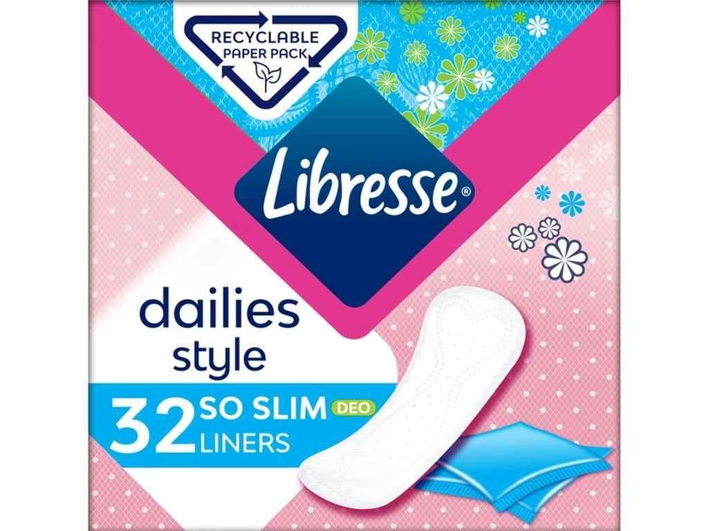 Прокладки ежедневные Libresse Dailies Style Deo 32 шт. (1029959) Прокладки ежедневные Libresse Dailies Style Deo 32 шт. (1029959)