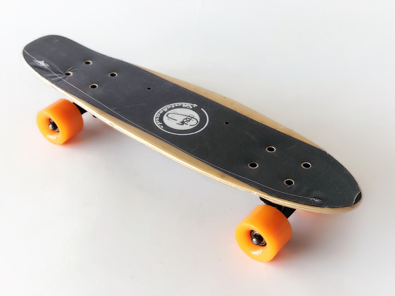 Пенніборд Fish Skateboards Wood 22" Orange